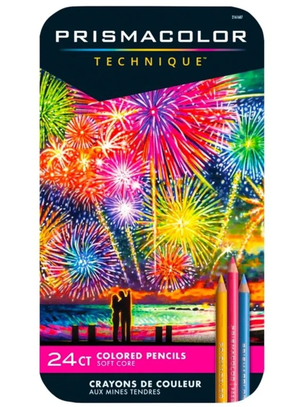 Prismacolor Technique 24-Count Colored Pencils — Bright Multi-Color Set